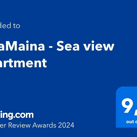 Adamaina - Sea View With Private Garage * Sestri Levante
