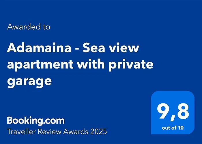 Apartmán Adamaina - Sea View With Private Garage *