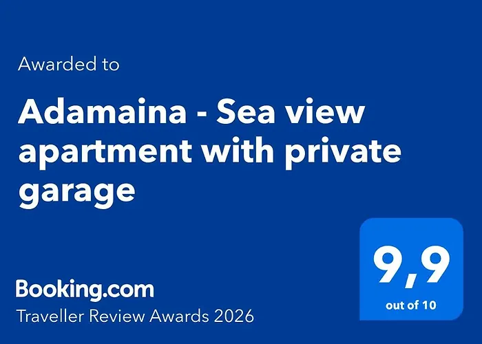 Adamaina - Sea View With Private Garage